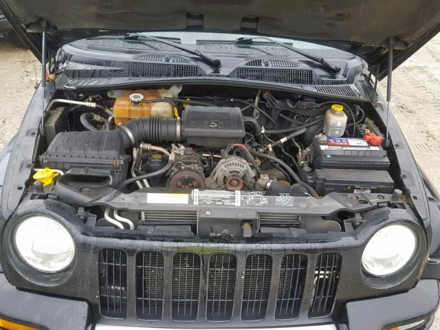 1J4GL38K43W518962 - 2003 JEEP LIBERTY RE BLACK photo 7