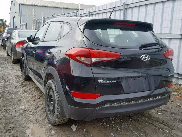 KM8J2CA48JU722744 - 2018 HYUNDAI TUCSON SE BLACK photo 3