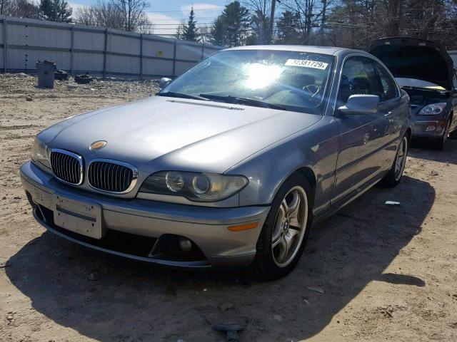 WBABD53494PL13020 - 2004 BMW 330 CI GRAY photo 2