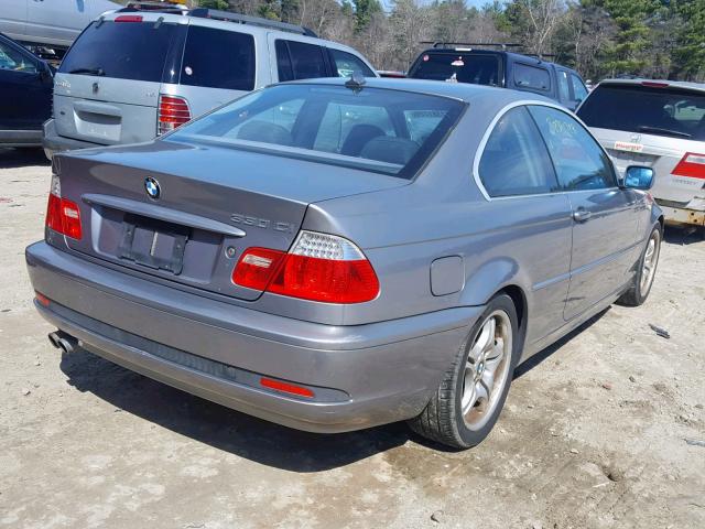 WBABD53494PL13020 - 2004 BMW 330 CI GRAY photo 4