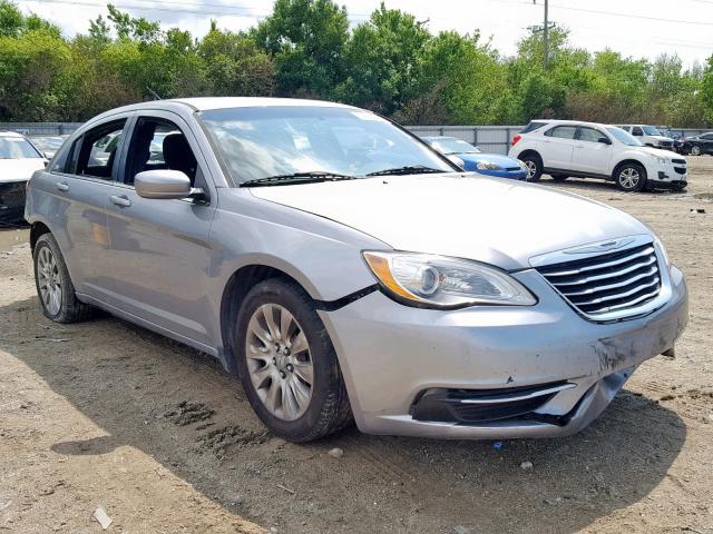 1C3CCBAB6DN734624 - 2013 CHRYSLER 200 LX GRAY photo 1