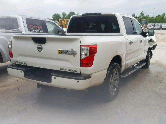 1N6AA1E53HN558111 - 2017 NISSAN TITAN SV WHITE photo 4