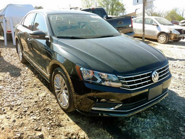 1VWBT7A39GC048846 - 2016 VOLKSWAGEN PASSAT SE BLACK photo 1