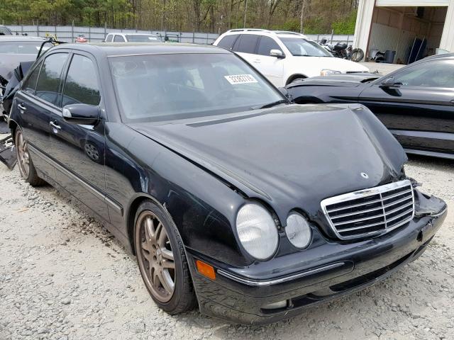 WDBJF65J5YB030505 - 2000 MERCEDES-BENZ E 320 BLACK photo 1