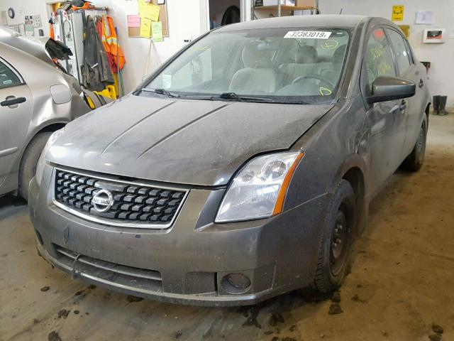 3N1AB61E18L728911 - 2008 NISSAN SENTRA 2.0 GRAY photo 2