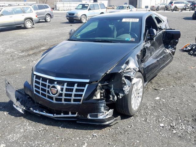 1G6DJ1E3XD0110084 - 2013 CADILLAC CTS PERFOR BLACK photo 2