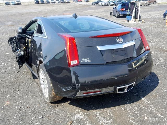 1G6DJ1E3XD0110084 - 2013 CADILLAC CTS PERFOR BLACK photo 3