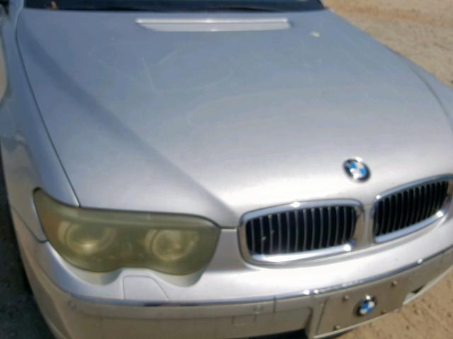WBAGN634X3DR17832 - 2003 BMW 745 LI GRAY photo 9
