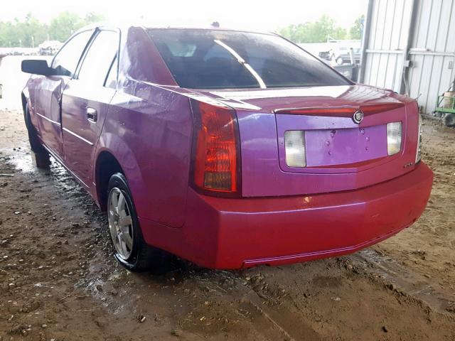 1G6DP577760133489 - 2006 CADILLAC CTS HI FEA PINK photo 3