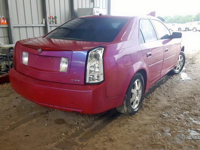 1G6DP577760133489 - 2006 CADILLAC CTS HI FEA PINK photo 4