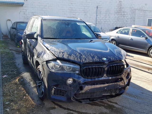 5YMKT6C32H0U39115 - 2017 BMW X5 M BLACK photo 1