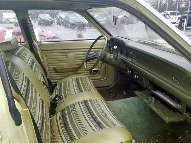 5K92L137904 - 1975 FORD MAVERICK YELLOW photo 5