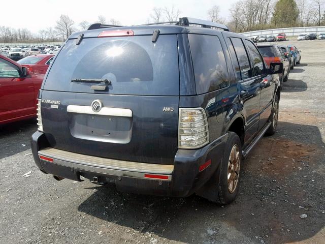 4M2EU48EX8UJ10831 - 2008 MERCURY MOUNTAINEE BLACK photo 4