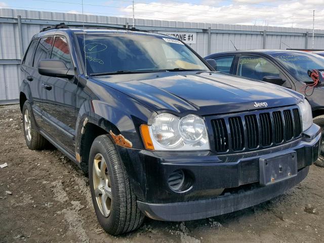 1J8GR48K97C644762 - 2007 JEEP GRAND CHER BLACK photo 1