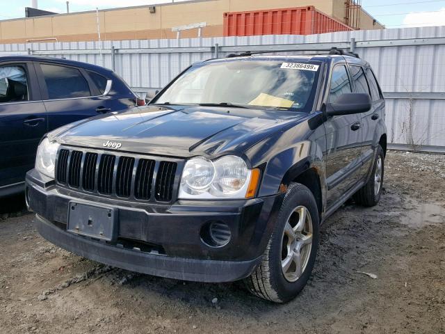 1J8GR48K97C644762 - 2007 JEEP GRAND CHER BLACK photo 2