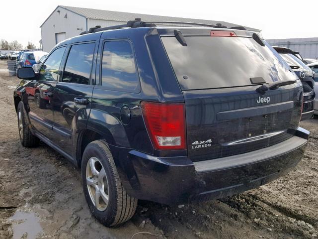 1J8GR48K97C644762 - 2007 JEEP GRAND CHER BLACK photo 3