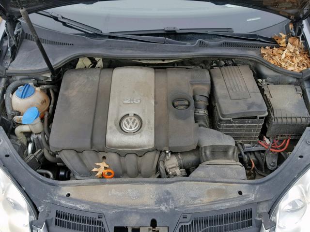 3VWRM71K49M004824 - 2009 VOLKSWAGEN JETTA SE GRAY photo 7