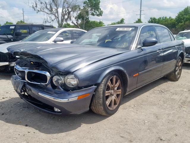 SAJWA79C95SG48207 - 2005 JAGUAR XJ8 L GRAY photo 2