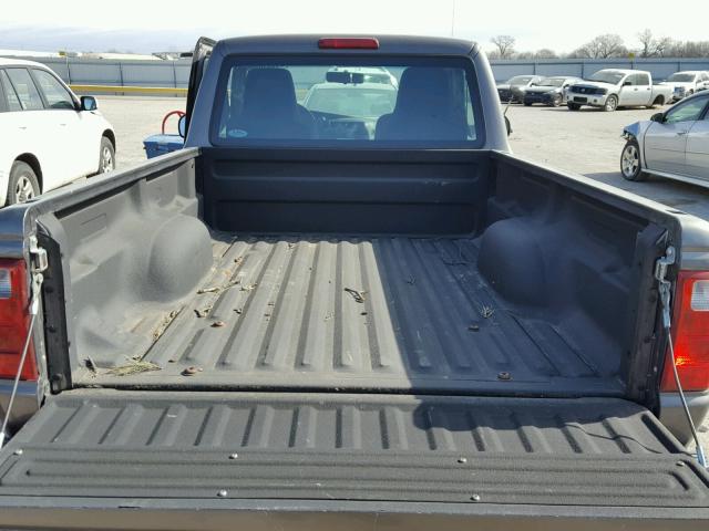 1FTYR10U25PA20279 - 2005 FORD RANGER GRAY photo 6