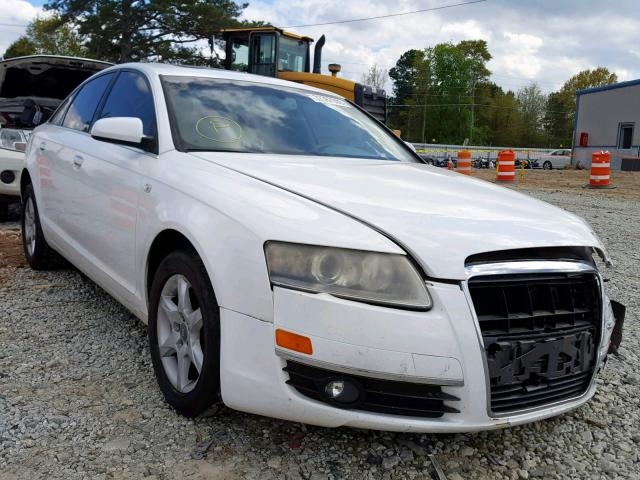 WAUAH74F57N108810 - 2007 AUDI A6 3.2 WHITE photo 1