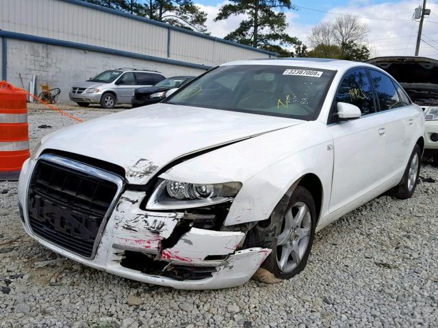 WAUAH74F57N108810 - 2007 AUDI A6 3.2 WHITE photo 2