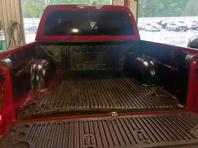 1GCHTCFE2C8103831 - 2012 CHEVROLET COLORADO L RED photo 9