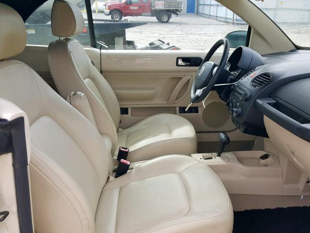 3VWRG31Y67M415112 - 2007 VOLKSWAGEN NEW BEETLE Krem foto 5