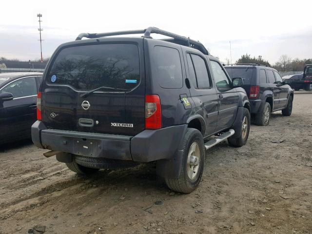 5N1ED28Y53C669539 - 2003 NISSAN XTERRA XE BLACK photo 4