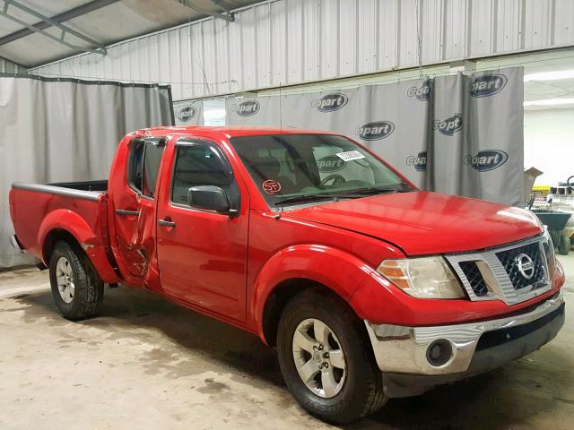 1N6AD07U59C426115 - 2009 NISSAN FRONTIER C RED photo 1