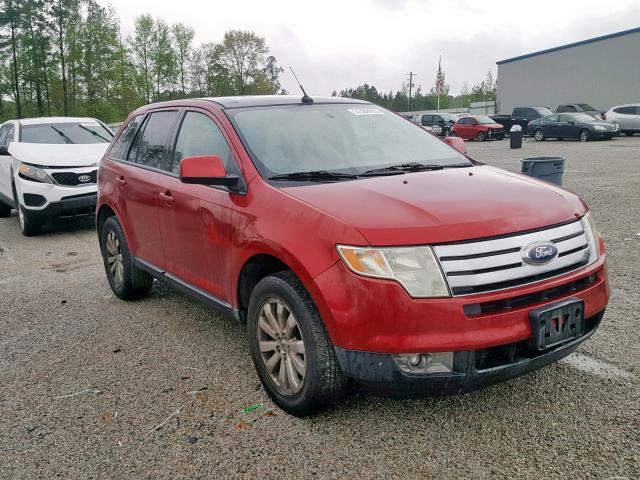 2FMDK39C57BB55111 - 2007 FORD EDGE SEL P RED photo 1