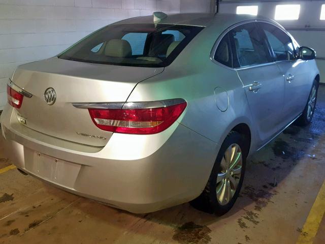 1G4PP5SKXH4121527 - 2017 BUICK VERANO SILVER photo 4