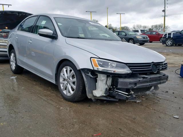 3VWD07AJ9EM287017 - 2014 VOLKSWAGEN JETTA SE SILVER photo 1