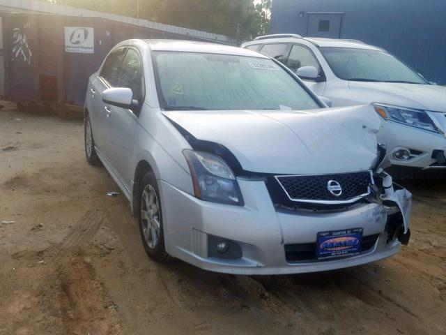 3N1AB6AP2BL652592 - 2011 NISSAN SENTRA 2.0 SILVER photo 1