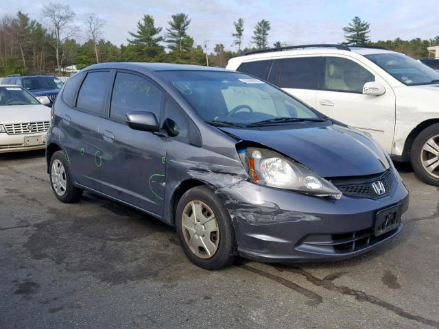 JHMGE8H34CC032674 - 2012 HONDA FIT GRAY photo 1