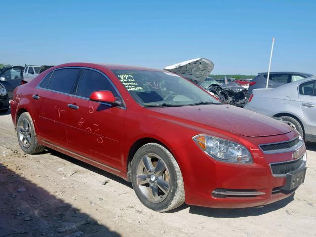 1G1ZD5EU0CF339310 - 2012 CHEVROLET MALIBU 2LT RED photo 1