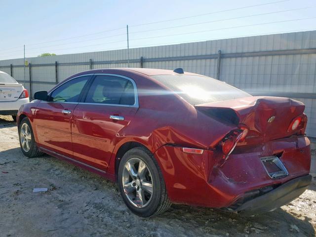 1G1ZD5EU0CF339310 - 2012 CHEVROLET MALIBU 2LT RED photo 3