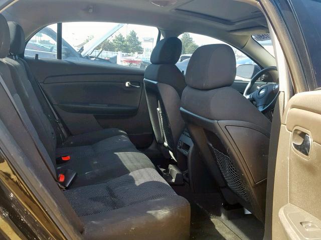 1G1ZH57B984267042 - 2008 CHEVROLET MALIBU 1LT 黑色 照片 6