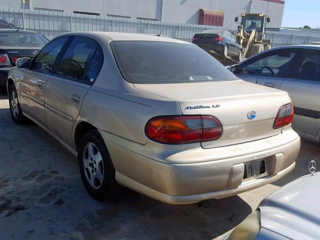 1G1NE52J53M674435 - 2003 CHEVROLET MALIBU LS TAN photo 3