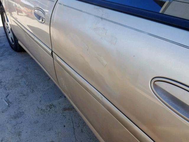 1G1NE52J53M674435 - 2003 CHEVROLET MALIBU LS TAN photo 9