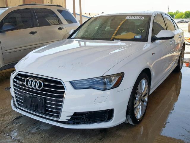 WAUFGAFC5GN004326 - 2016 AUDI A6 PREMIUM WHITE photo 2