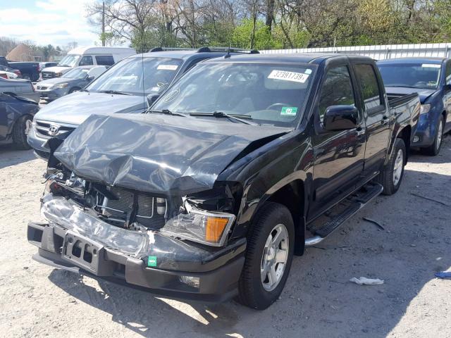 1GCDSCD90A8111656 - 2010 CHEVROLET COLORADO L BLACK photo 2