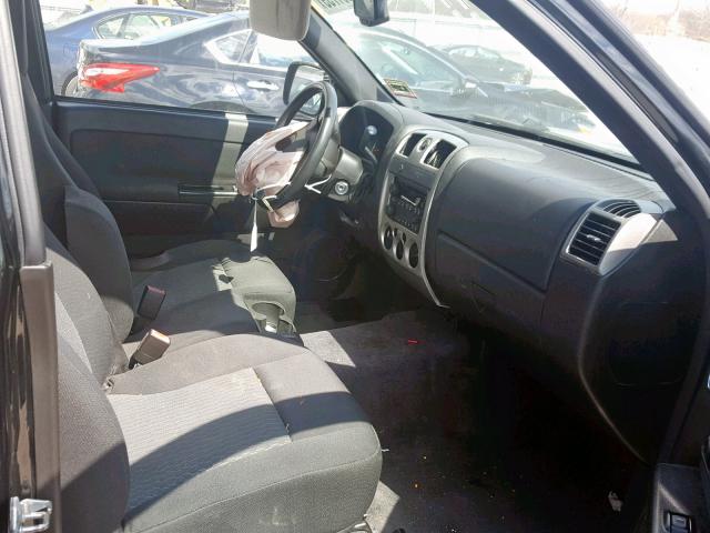 1GCDSCD90A8111656 - 2010 CHEVROLET COLORADO L BLACK photo 5