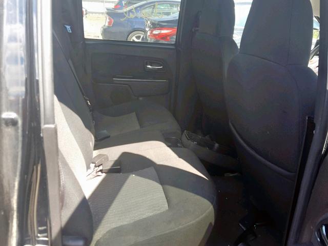 1GCDSCD90A8111656 - 2010 CHEVROLET COLORADO L BLACK photo 6