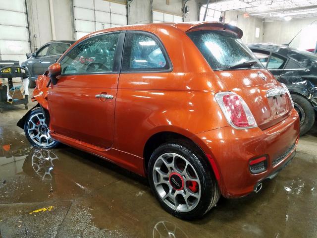 3C3CFFBR5CT169159 - 2012 FIAT 500 SPORT  photo 3