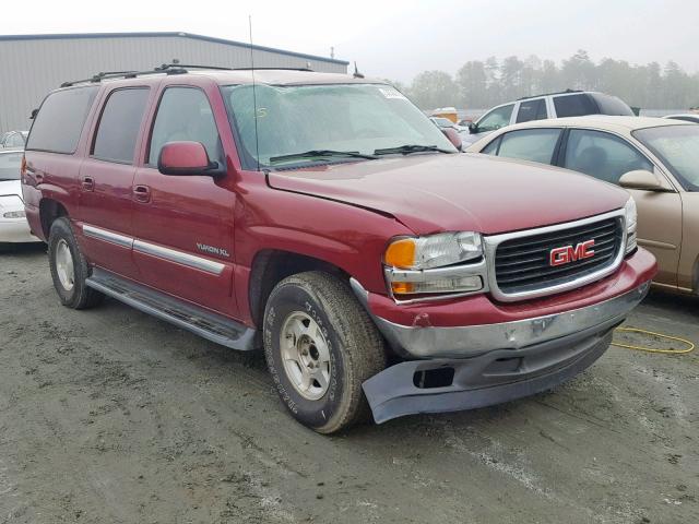 3GKEC16Z85G117809 - 2005 GMC YUKON XL C BURGUNDY photo 1