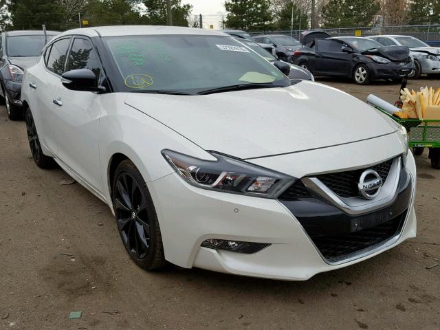 1N4AA6AP7GC447584 - 2016 NISSAN MAXIMA 3.5 WHITE photo 1