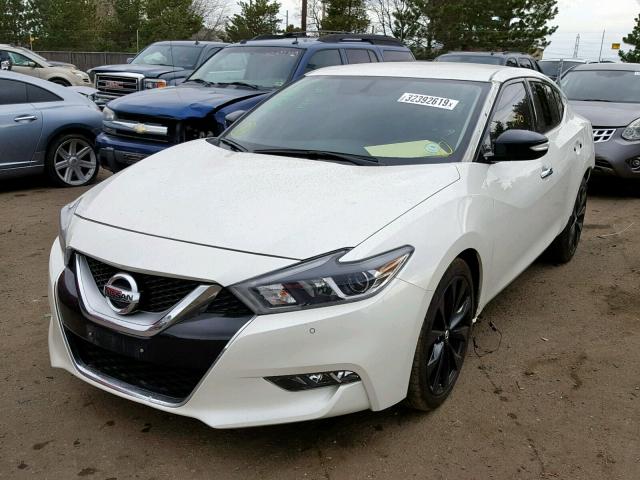 1N4AA6AP7GC447584 - 2016 NISSAN MAXIMA 3.5 WHITE photo 2