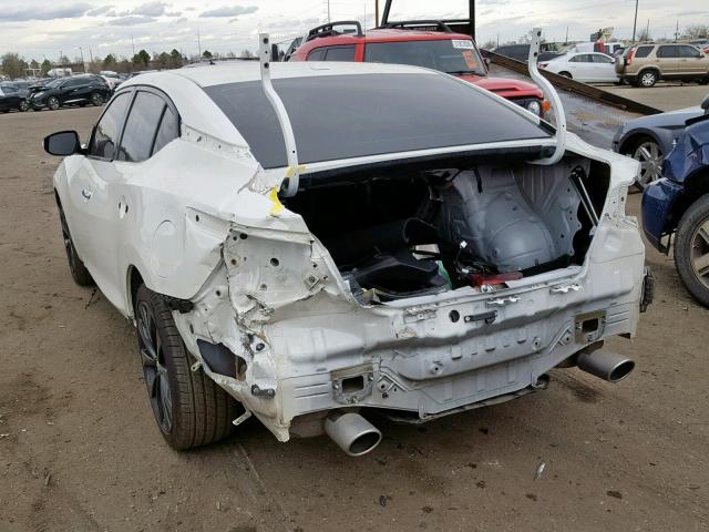 1N4AA6AP7GC447584 - 2016 NISSAN MAXIMA 3.5 WHITE photo 3