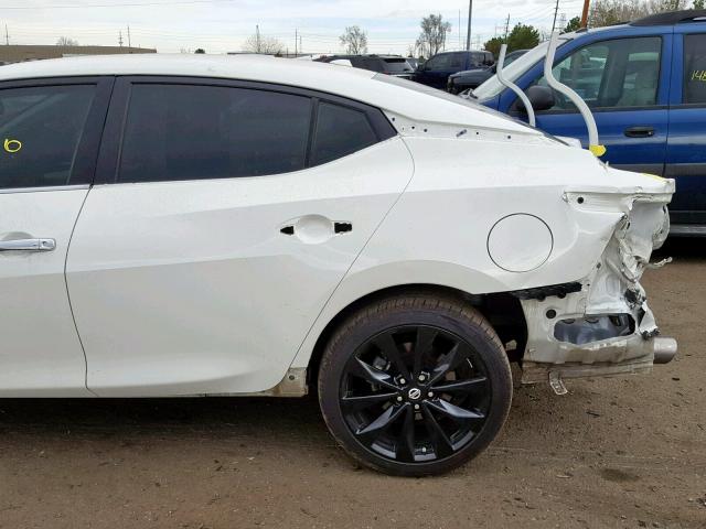 1N4AA6AP7GC447584 - 2016 NISSAN MAXIMA 3.5 WHITE photo 9