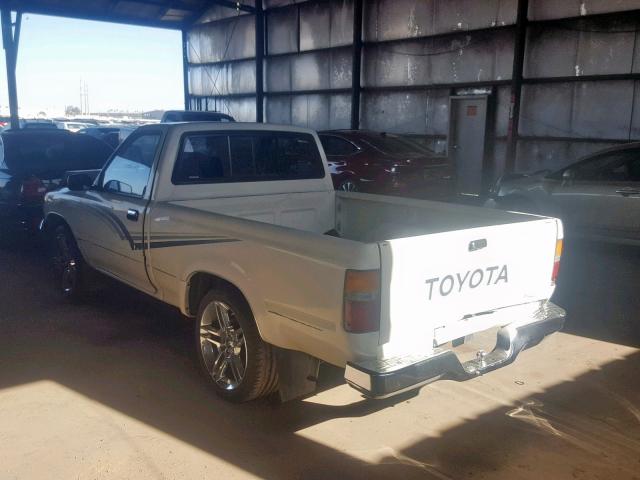 JT4RN81D9K0000798 - 1989 TOYOTA PICKUP 1/2 WHITE photo 3